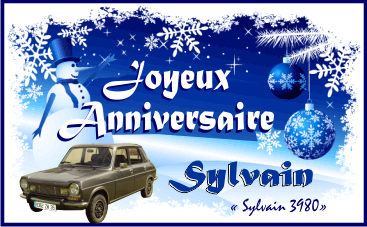C'est l'anniversaire de...................... Sylvain 3980 29tf6m