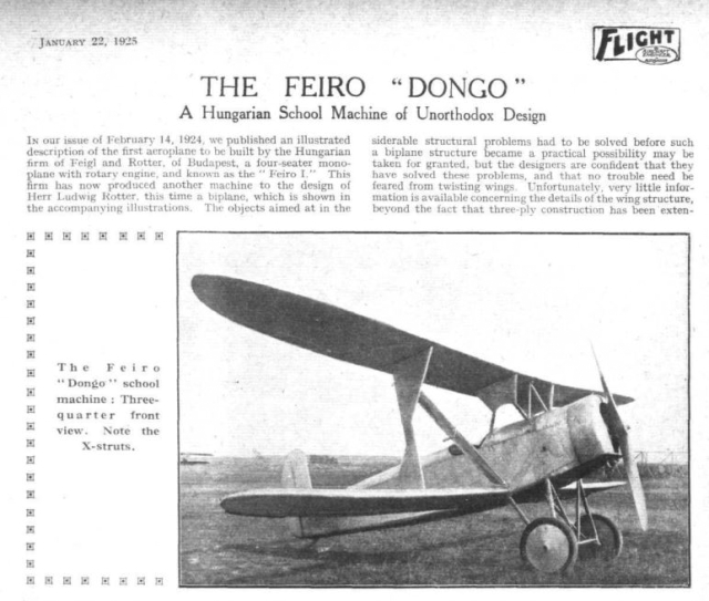 Feiro Dongó, un bel oiseau de Lajos Rotter 1883tcmq